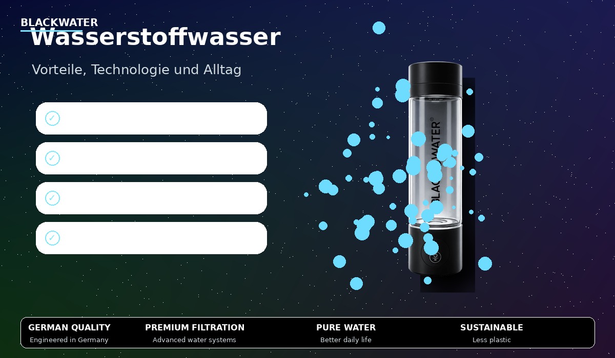 Tragbare Hydrogenflasche für Wasserstoffwasser im Alltag Tragbare Hydrogenflasche für Wasserstoffwasser im Alltag